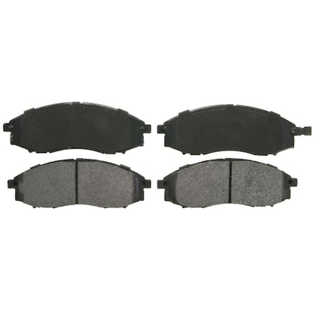 Wagner Brakes Semi-Met Disc Pad Set, Zx830A ZX830A